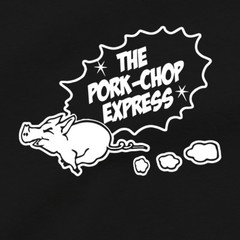 Pork Chop Express T Shirt Big Trouble In Little China Jack Burton Lo Pan DVD Tee