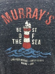 GH Bass Co T-Shirt Work Casual Wear American Murray’s Maine Lighthouse Size XL