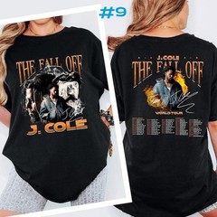 Custom J. Cole The Fall Off World Tour 2026 Merch Tee Reprint