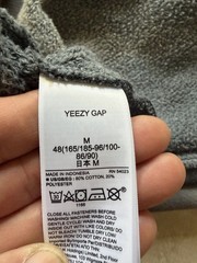 Yeezy Gap YZY Balenciaga Fleece Yoke Tee 3 Pack Bronze Granite Bluestone