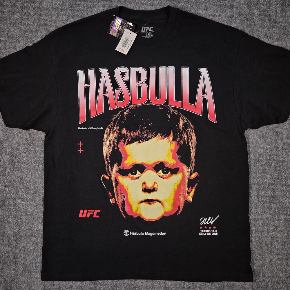 NWT Hasbulla T-Shirt XL UFC Official Licenced Product Magomedov VS Everybody
