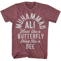 Muhammad Ali Float Like A Butterfly Sting Like A Bee Quote Men’s T Shirt