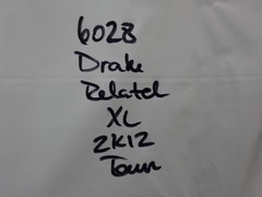 VTG 2012 Drake Take Care Paradise Tour T-Shirt OVO Club Paradise Invite Only XL
