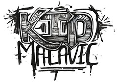 Kid Malavic Unisex Short Sleeve Graffiti White Graphic T-Shirt