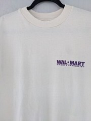 Vtg Walmart Sports Specialist Hunting Headquarters Associate Crewneck Tee Medium