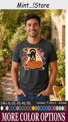 Cat Black Pumpkin Shirt, Cute Halloween Cat Lover Graphic Tee