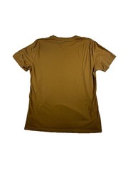 True Religion Men’s Size Large Antique Gold Arch Logo Crew Neck Tee
