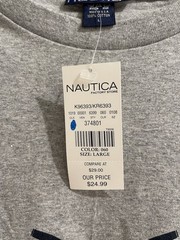 Vintage Nautica Shirt NWT 1990’s US Challenge Sailing Rowing J-Class Sculling
