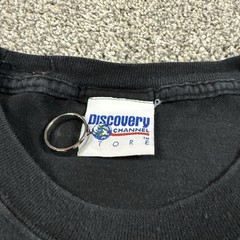 Vintage Discovery Channel TLC Trading Spaces T-Shirt Xl Promo Black Short Sleeve