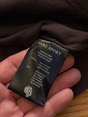 Darc Sport Corazon “Premium Vintage” Oversized Tee In Black Size XL