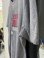 Nike New Mexico Lobos Basketball T Shirt Mens XL Gray Just Do It Two Sided