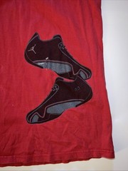 Air Jordan 21 Red T-Shirt Basketball Print size XXXL 3x Brand