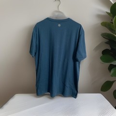 REEL LIFE Men’s XL Blue Short Sleeve T-Shirt Fishing Gear Apparel