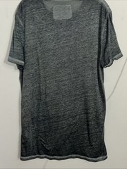 Buckle Black washed Henley Heather Gray Men Size large Tag less Athletic Fit