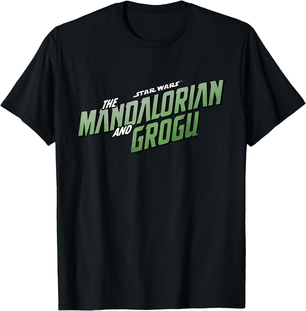 Star Wars The Mandalorian and Grogu Official Movie Logo T-Shirt