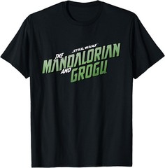 Star Wars The Mandalorian and Grogu Official Movie Logo T-Shirt
