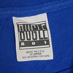 Vintage 90S Bugle Boy Power Source Atomic Graphic T-Shirt Men’s XL Blue USA