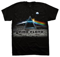 Official Pink Floyd Side Lander Adult T-Shirt -Rock Band David Roger Music Tee