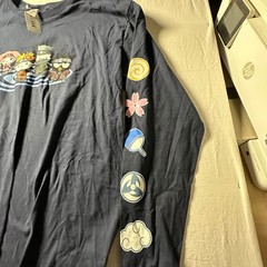 Naruto Shippuden x Hello Kitty and Friends Box Lunch Long Sleeve T-Shirt Large
