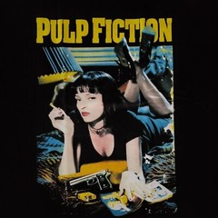 FREE SAME DAY SHIPPING Tarantino PULP FICTION Uma Thurman Shirt Size MEDIUM