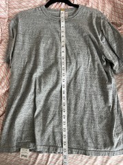 Whitesville Quali-T Heavyweight Gray Cotton Short Sleeve T-Shirt Size XL