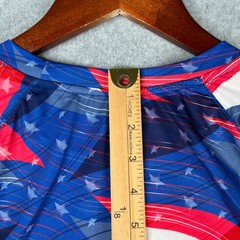 Reel Legends Large USA FLag Performance Shirt Large Keep It COol Long SLeeve