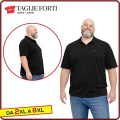 men’s short sleeve cotton polo shirt PLUS SIZES from 2xl to 10xl