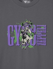 GU JoJo Steel Ball Run Gyro Zeppeli Anime T Shirt Dark Gray Part 7 Graphic Tee