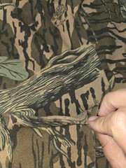 Vintage Mossy Oak Camo Single Stitch Pocket Tee T Shirt Men’s Made In The USA
