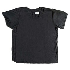 Supima Cotton T-Shirt USA Made – Slim Fit Ultra Lightweight – Black
