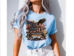 250th Anniversary Shirt, 1776-2026 Patriotic Eagle, Fourth of July Gift shirt