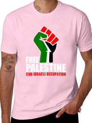 Free Palestine End Israeli Occupation – Peace Unisex T-Shirt
