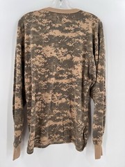 ROTHCO DIGITAL CAMO LONG SLEEVE TEE SHIRT SIZE LARGE EASY WEAR MACHINE WASH