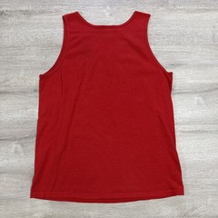 World Gym Shirt Men’s Red Tank Top Bodybuilding Weightlifting Muscle Medium