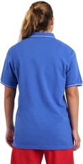 ARENA Team Solid Polo Shirt Unisex Small Royal Blue Cotton Short Sleeve S