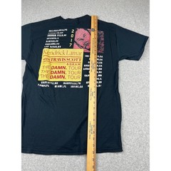 Kendrick Lamar T Shirt Mens Large Black Travis Scott DAMN Tour 2017 Concert Tee
