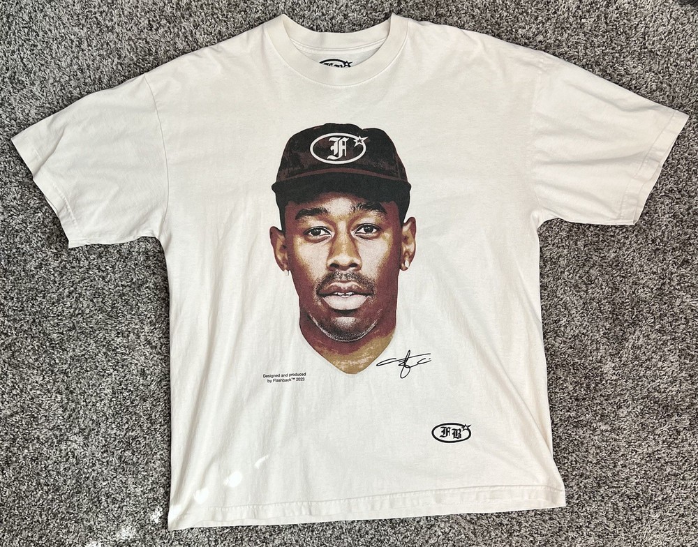FlashBack USA Tyler The Creator AOP Front & Back T Shirt Size XL