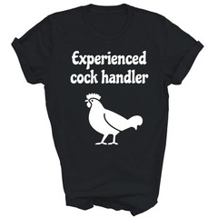 Bachelorette Party Experienced Cock Handler Unisex Shirt Gift