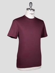 NEW KIRED BURGUNDY COTTON T-SHIRT KRMZ1 US 36 – EU 46 KRMZ1