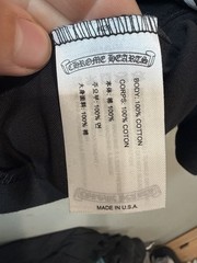 Chrome Hearts Miami Horse Shoe SS Pocket Tee Black Authentic Size 2XL