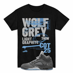 Shirt to Match Jd 5 Shirt Grey to Match 5 Wolf Grey