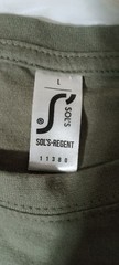 Donkey / Goat with Sunglasses Green T-Shirt SOL’S REGENT Size L 100% Cotton