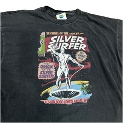 Vintage 1998 Marvel Silver Surfer Universal Studios Tee Shirt Sz XXL Super Hero