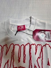 Mishka Mummy Eyeball Graphic White T-Shirt. Size Large