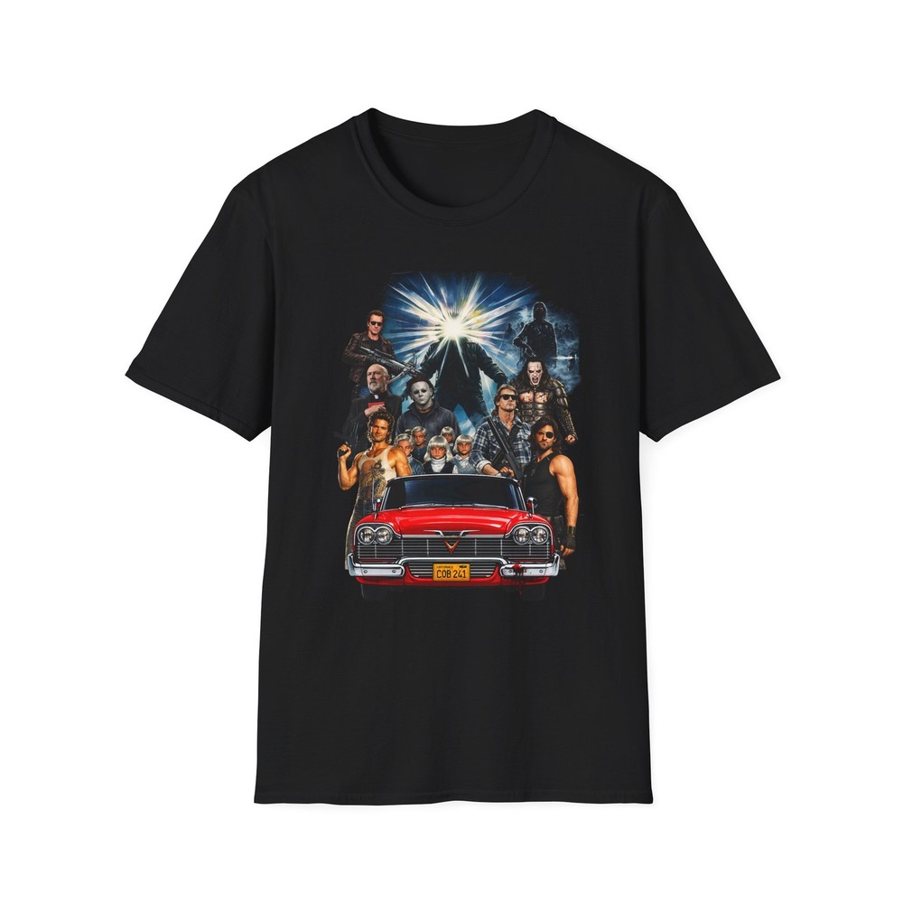 John carpenter films Retro Horror Collage T-Shirt |