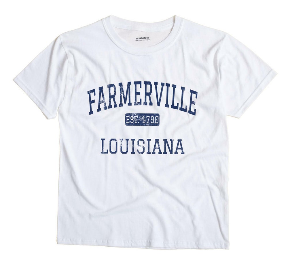Farmerville Louisiana LA T-Shirt EST