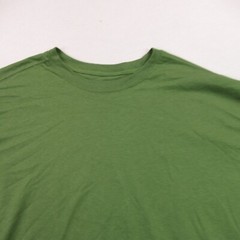 Blue Mountain Shirt Mens 2XL Short Sleeve Crew Neck Stretch Lightweight Green