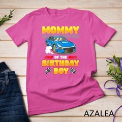 Mommy of the Birthday Boy Race Car Racing Party Family T-Shirt Unisex T-shirt
