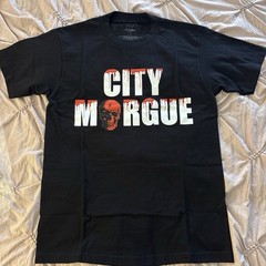 Vlone Black City Morgue-Dogs T-Shirt Size M $65 Last Sale 100% Authentic NWT