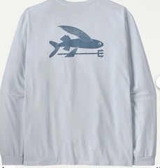 PATAGONIA MENS TIE DYE CREWNECK WITH BACK LOGO DESIGN! M
